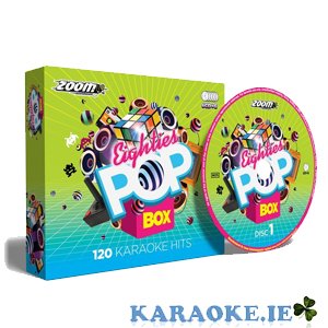 80s Pop Box Karaoke CD+G Box Set (6x CDs)