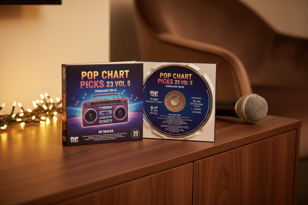 Pop Chart Picks 23 Vol 5 Karaoke CD+G in entertainment setting