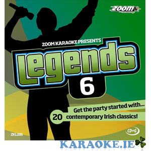 Irish Hits - Legends Volume 6 Karaoke CD+G