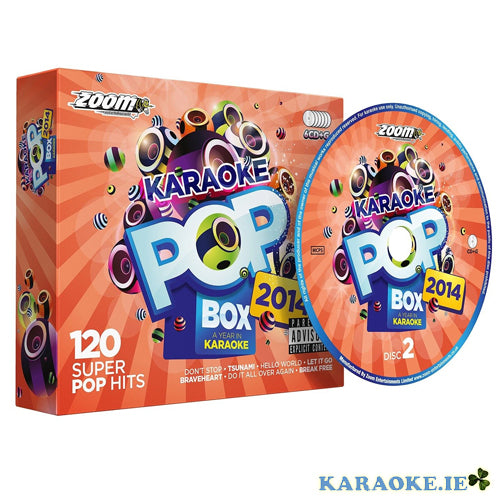 Pop Box 14 Karaoke CD+G Box Set (6x CDs)