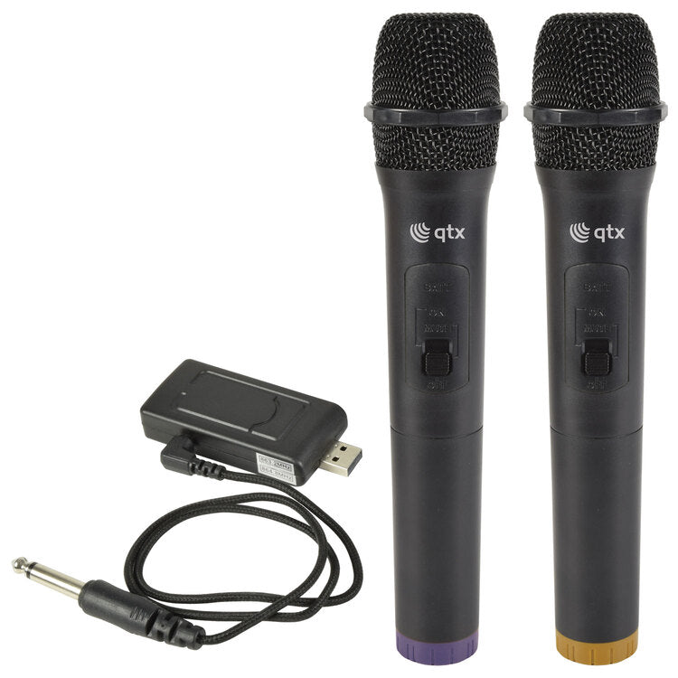 UHF Twin Wireless Microphone System