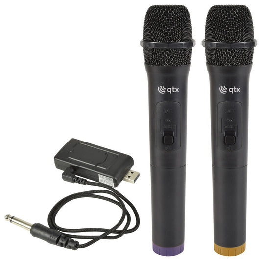 UHF Twin Wireless Microphone System