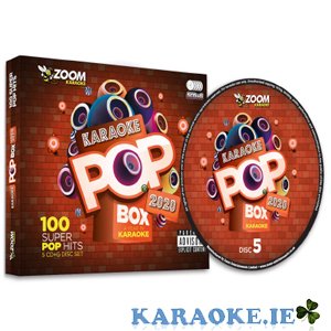 Pop Box 20 Karaoke CD+G Box Set (5 Disc set 100 Tracks)