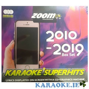 Best of 2010 to 2019 Karaoke CD+G Box Set