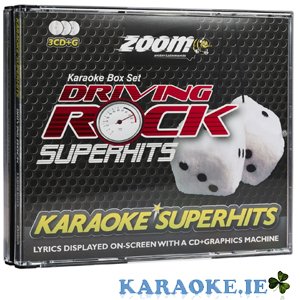 Driving Rock Superhits Karaoke CD+G Box Set
